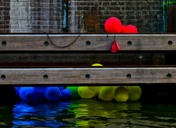 "Balloons" - Alu-Verbund - 60x45cm