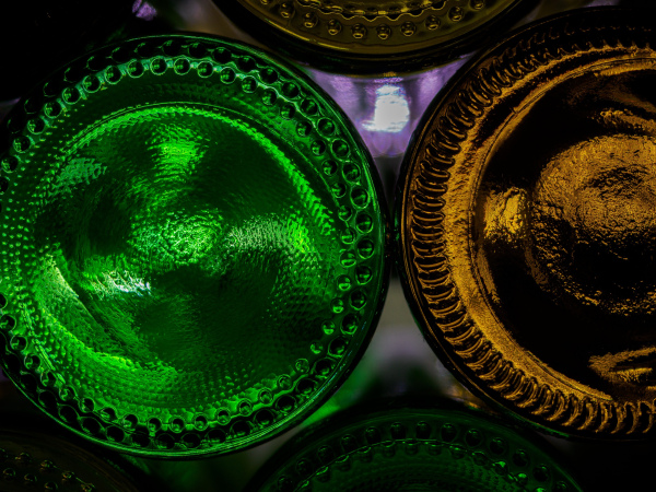 "Bottles" - Geschenkkarte - 18x13cm