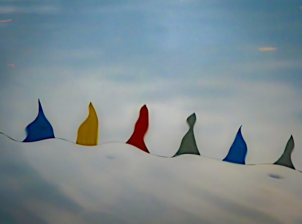 "Flags' " - Geschenkkarte - 18x13cm