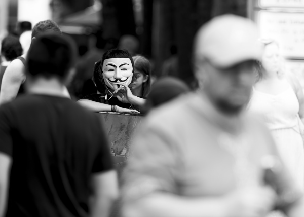 "Anonymous" - Alu-Verbund - 60x45cm