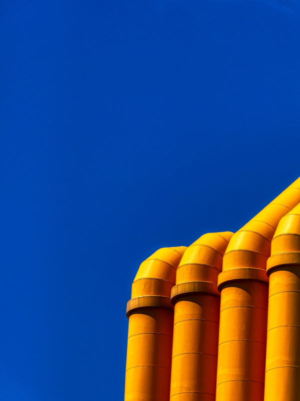 "Pipes" - Alu-Verbund - 80x60cm